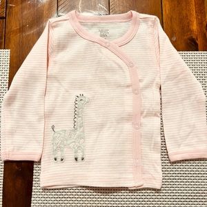 2- piece pink set w/ giraffe 💕